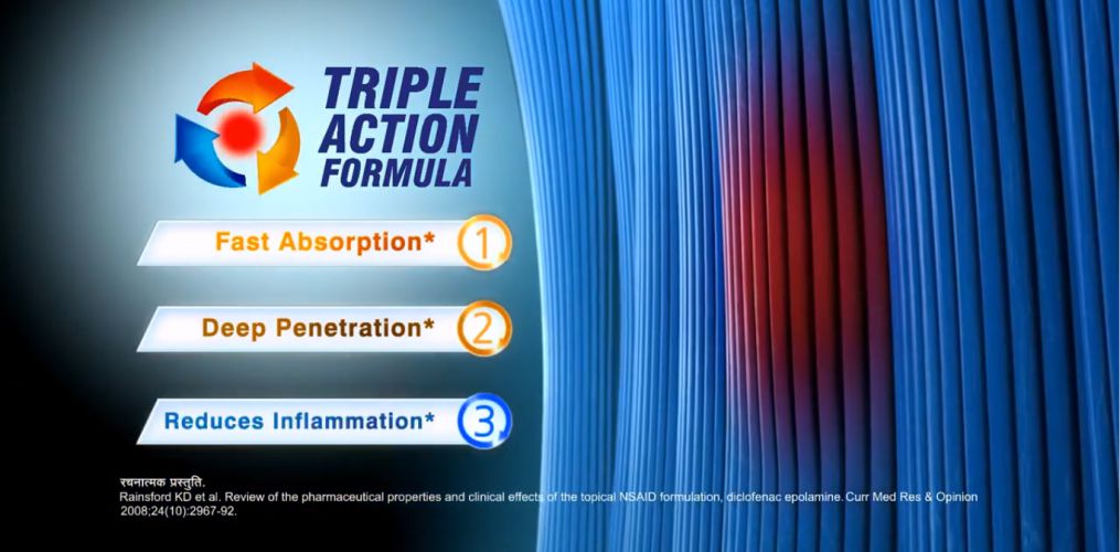 Voltaren Triple Action Formula